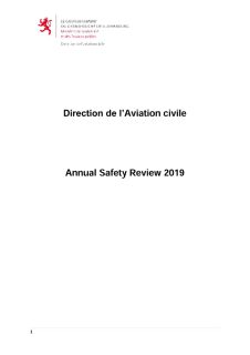 Annual Safety Review 2019